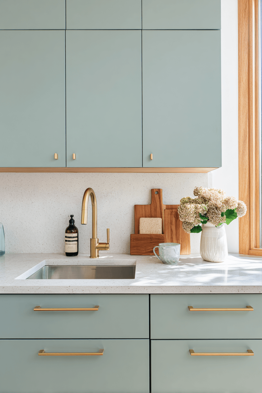 27 Pewter Green Kitchen Cabinets Ideas For A Beautiful Earthy Space