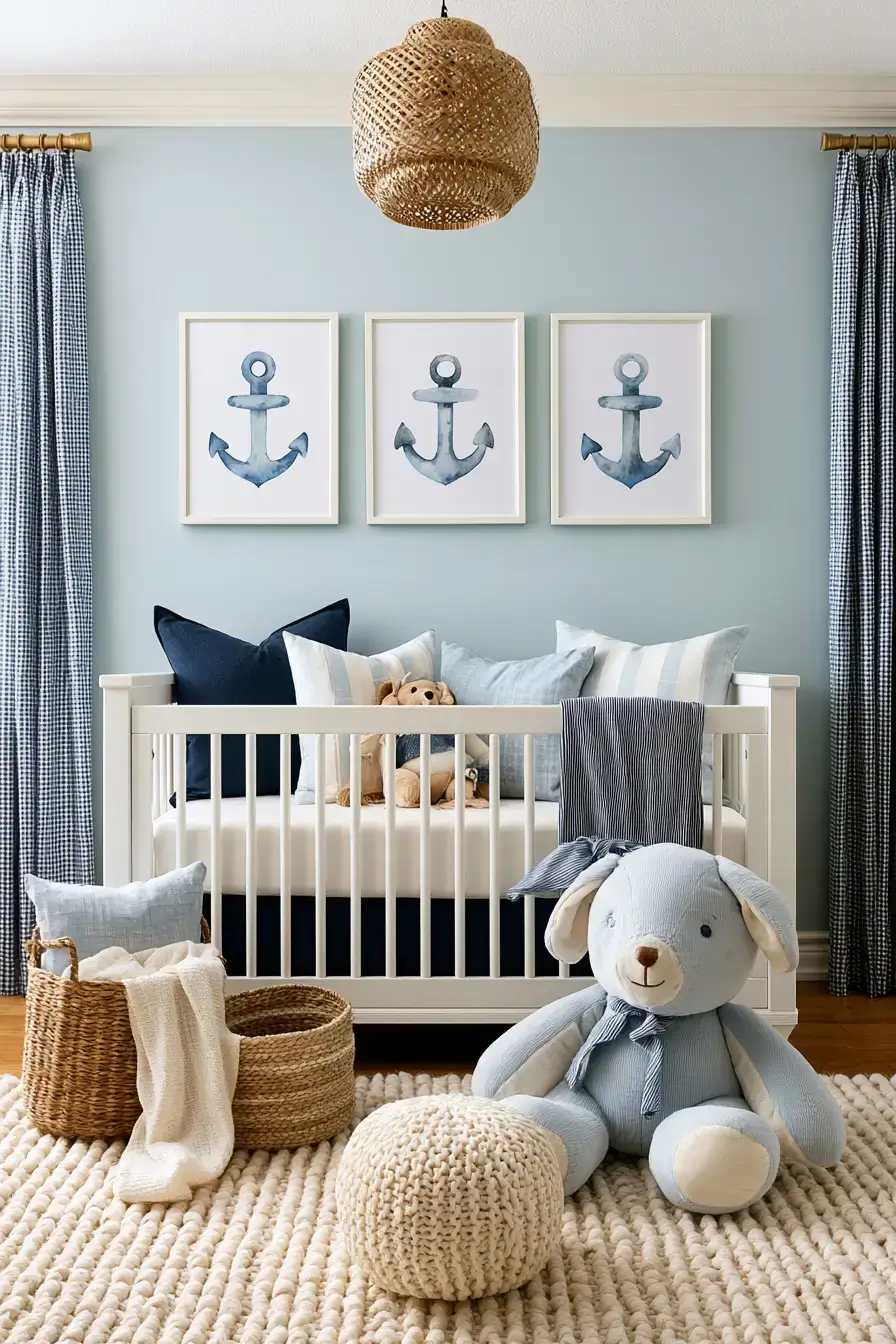 27 Nautical Nursery Ideas For A Sweet Coastal Baby Room