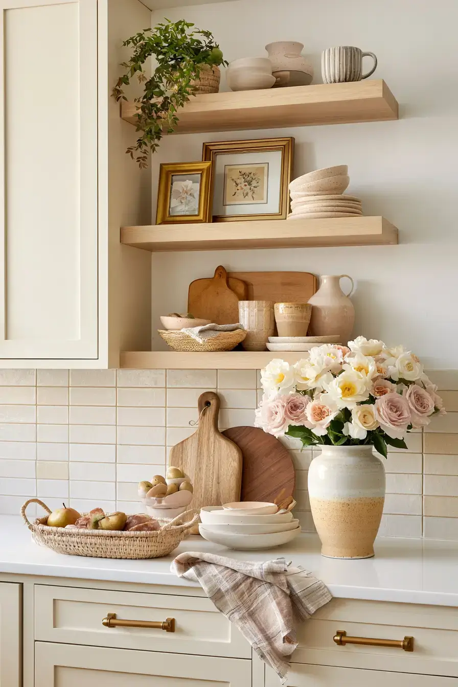 27 Kitchen Shelf Decor Ideas For A Cozy Stylish Home