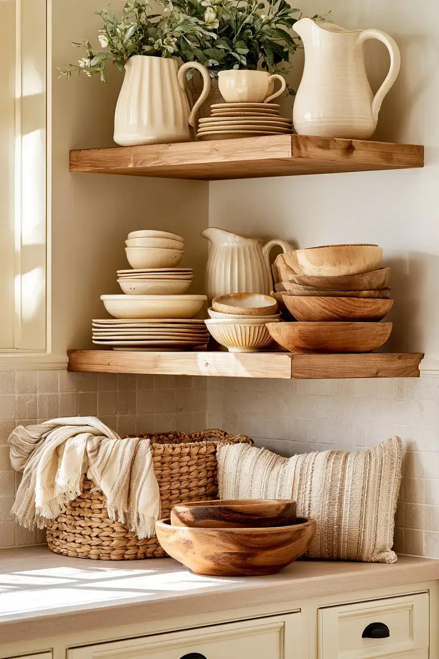 27 Kitchen Shelf Decor Ideas For A Cozy Stylish Home