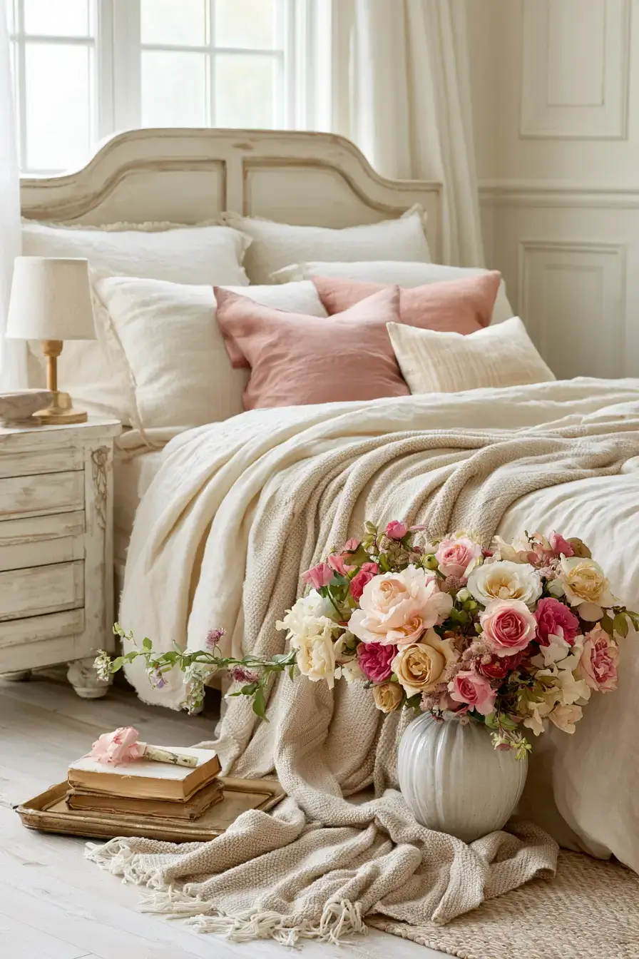 27 French Shabby Chic Decor Ideas For Soft Vintage Charm