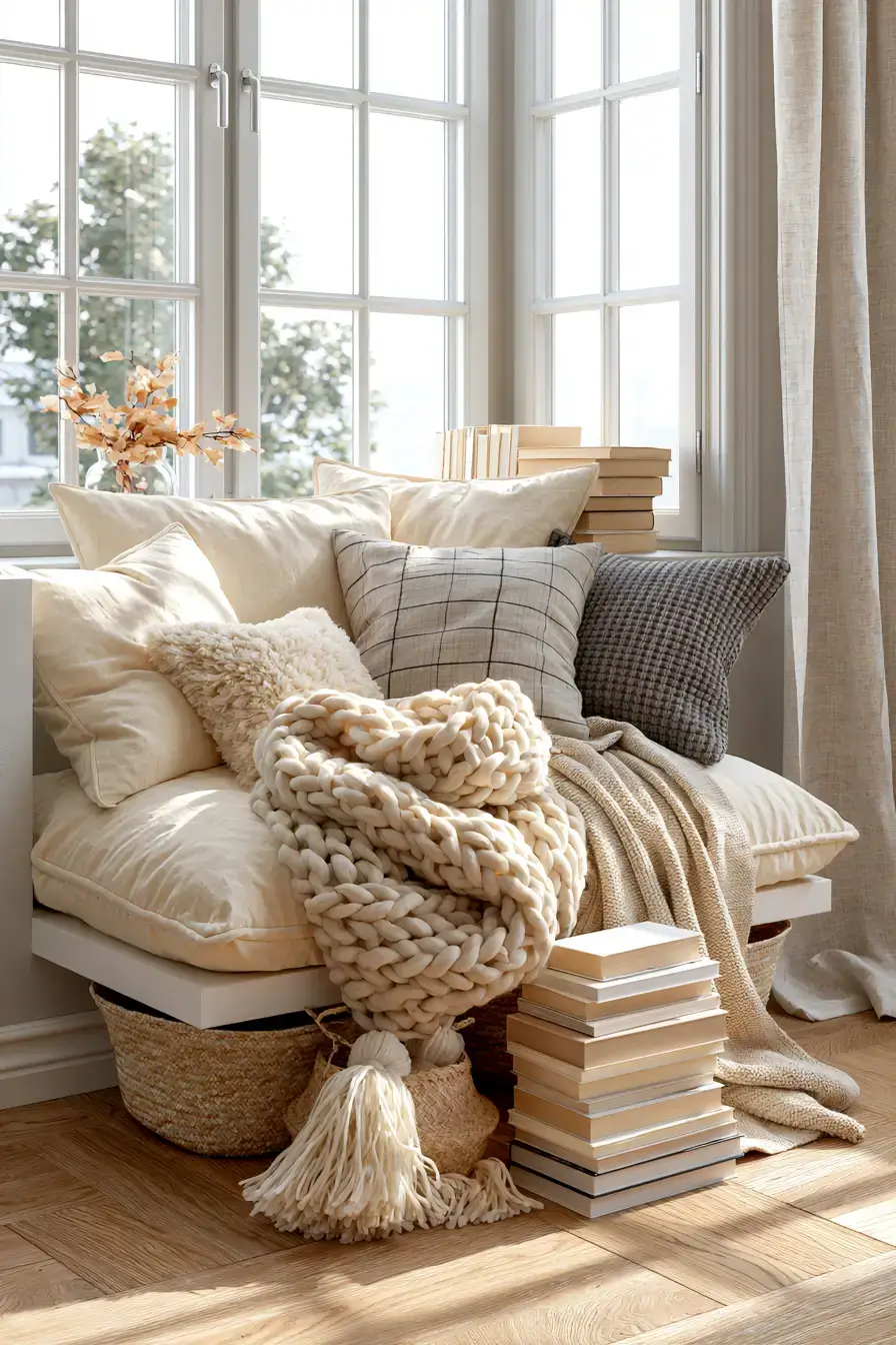 27 Window Reading Nook Ideas for a Cozy Dreamy Escape
