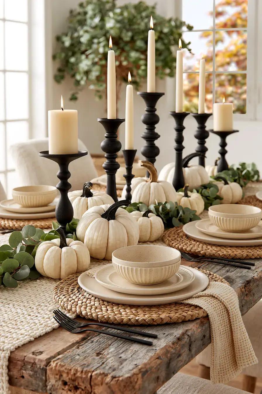 27 Fall Dining Table Decor Ideas for a Warm and Beautiful Gathering