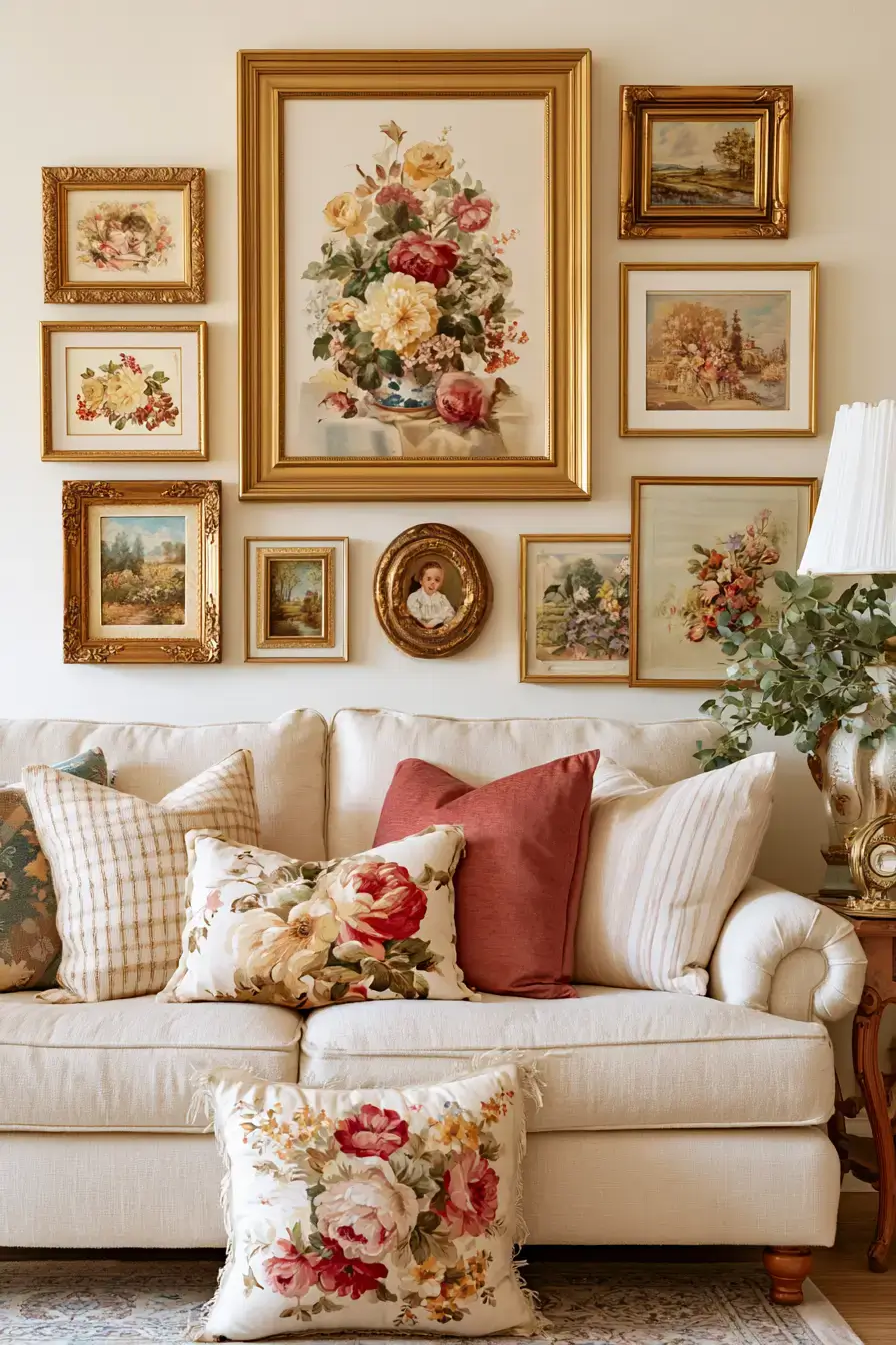27 Grandmillennial Living Room Ideas For Charming Classic Style