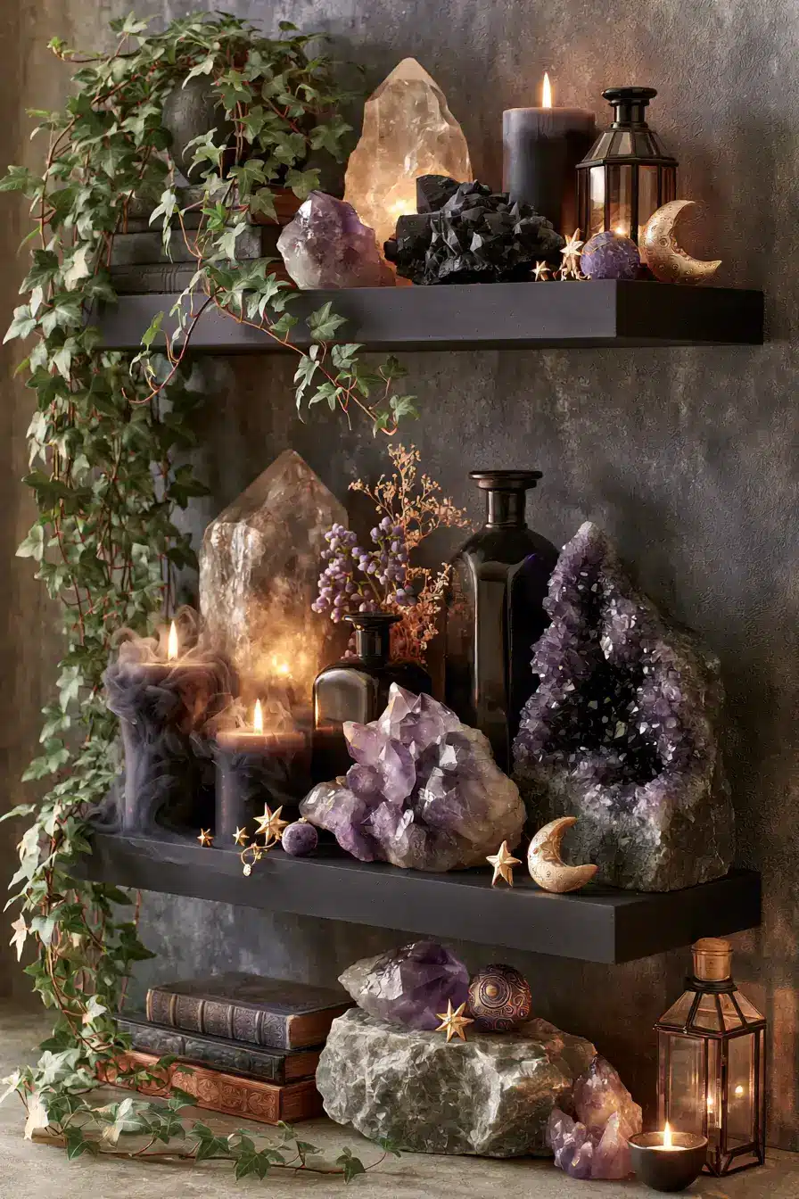 27 Whimsigoth Interior Design Ideas for a Magical Moody Home