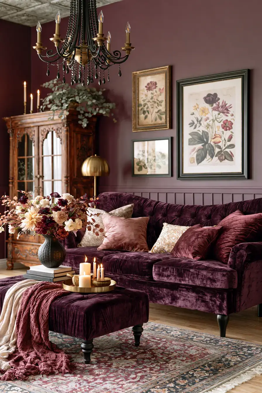 27 Whimsigoth Interior Design Ideas for a Magical Moody Home