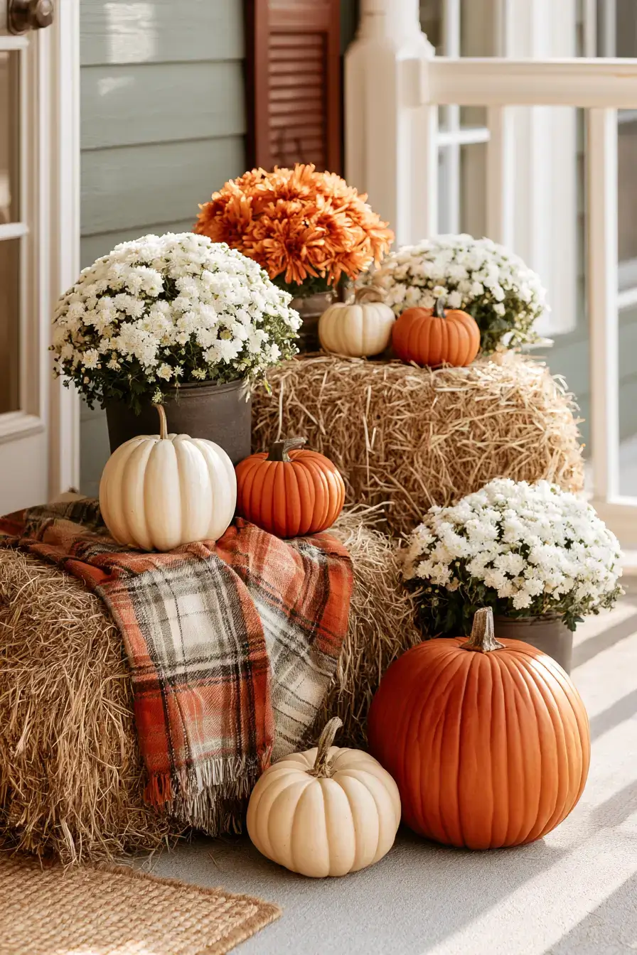 27 Cozy Fall Porch Ideas For Warm Seasonal Charm