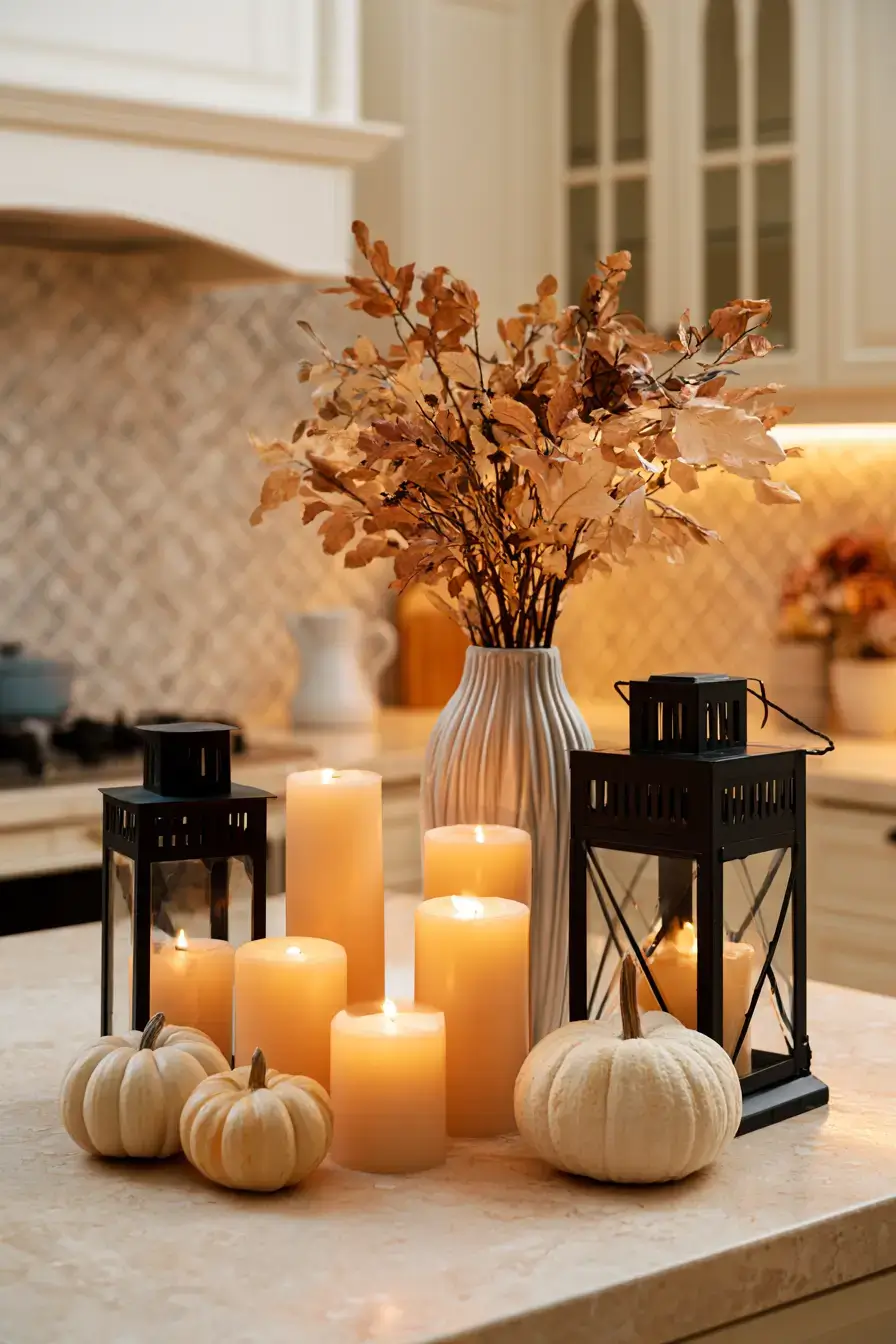 27 Fall Kitchen Island Decor Ideas for a Warm Seasonal Refresh
