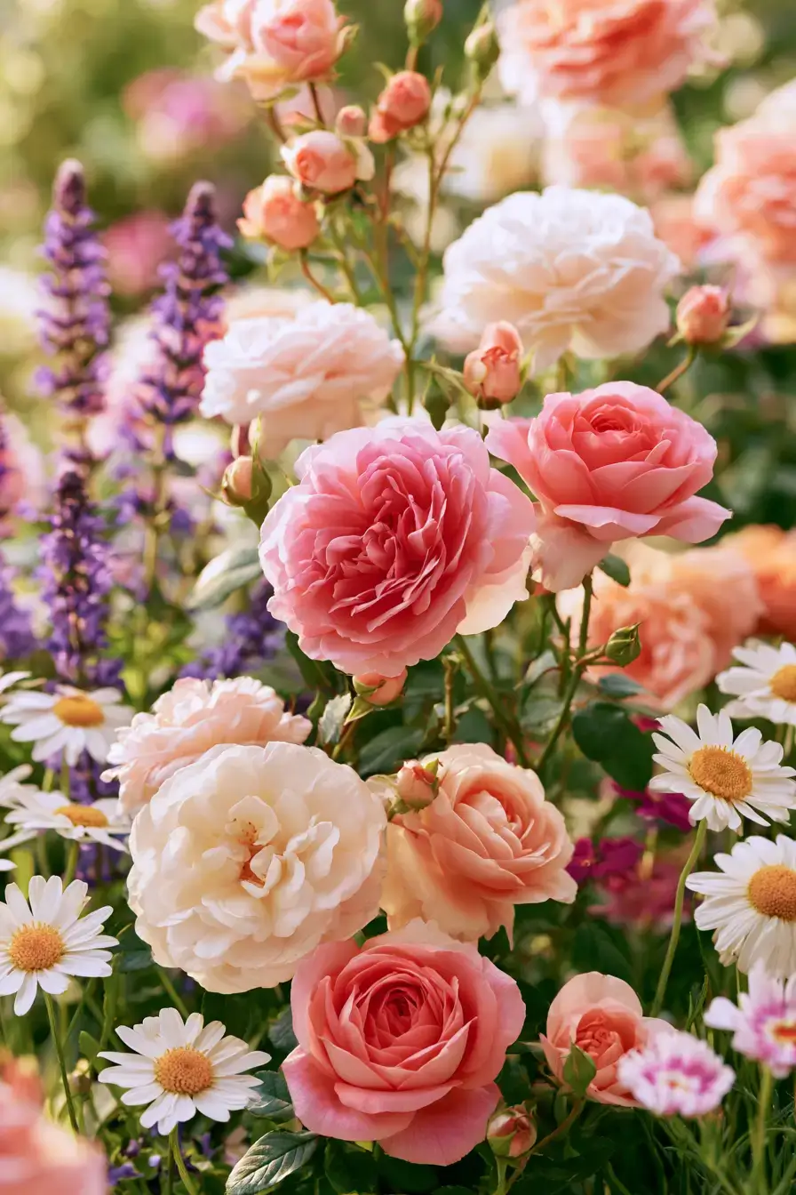 27 English Rose Garden Ideas For Romantic Cottage Charm