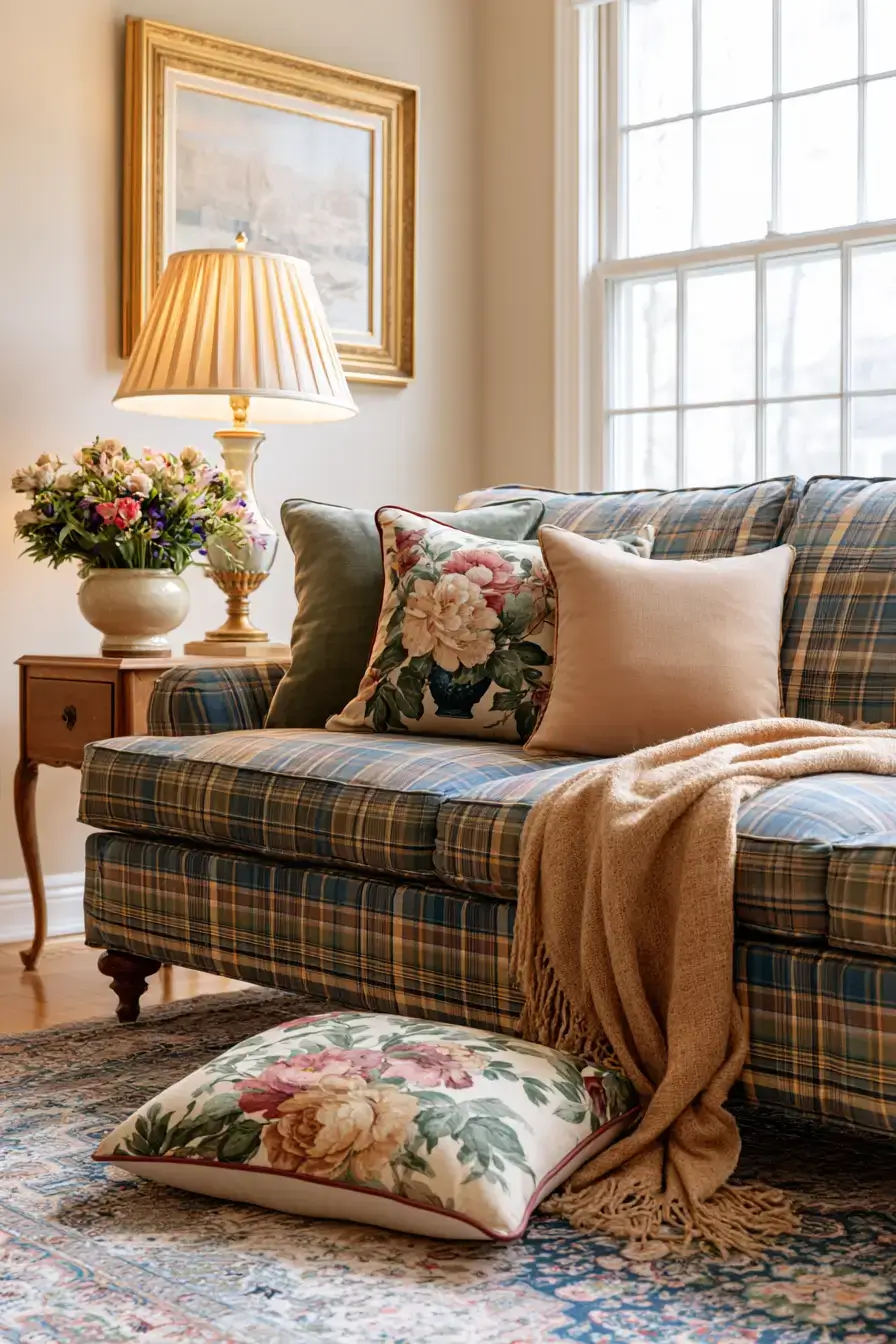 27 Grandmillennial Living Room Ideas For Charming Classic Style