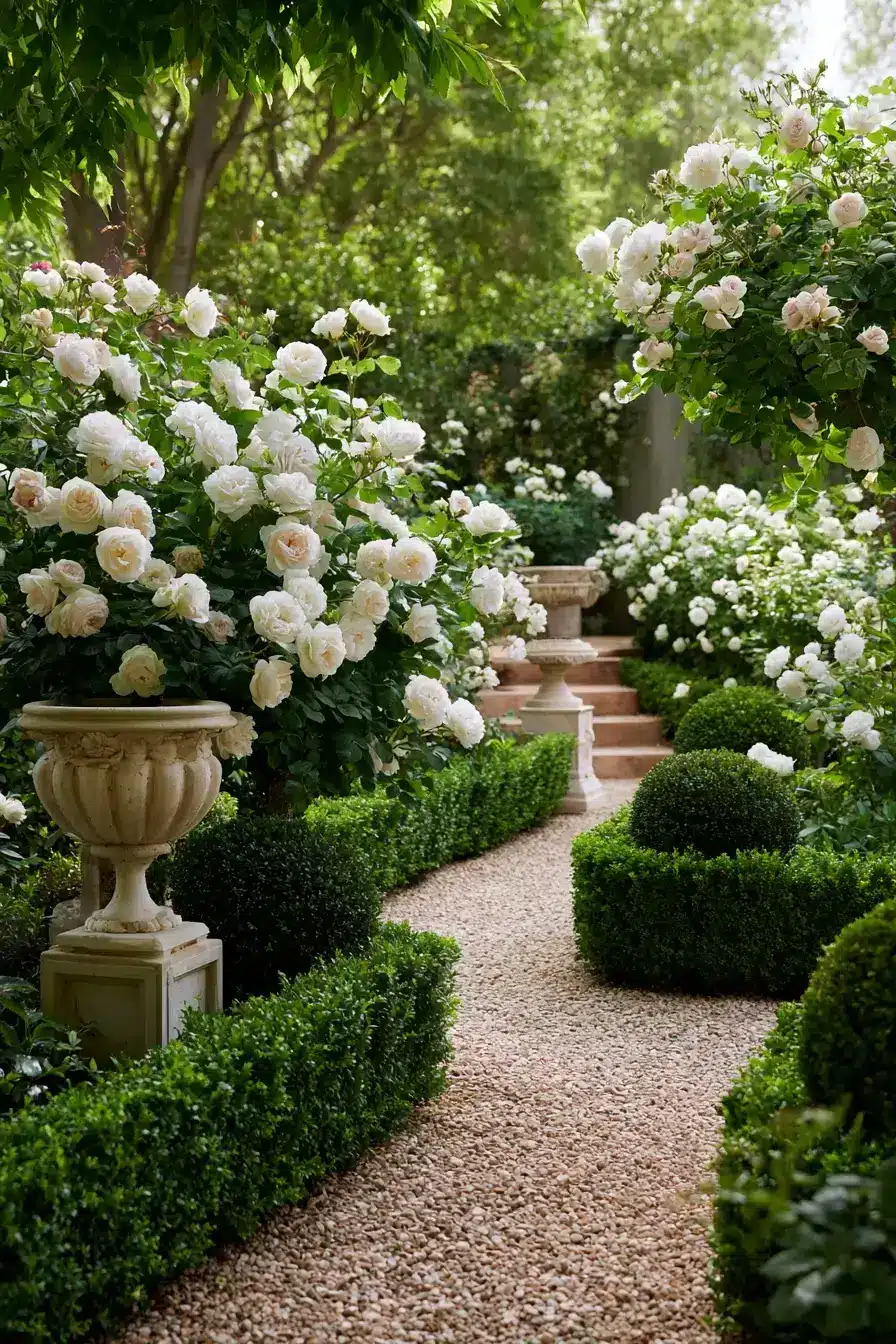 27 English Rose Garden Ideas For Romantic Cottage Charm