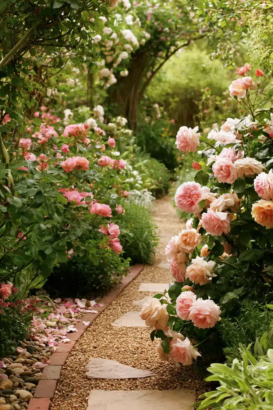 27 English Rose Garden Ideas For Romantic Cottage Charm