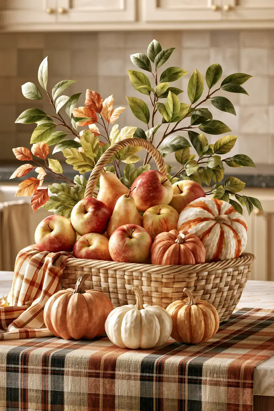 27 Fall Kitchen Island Decor Ideas for a Warm Seasonal Refresh