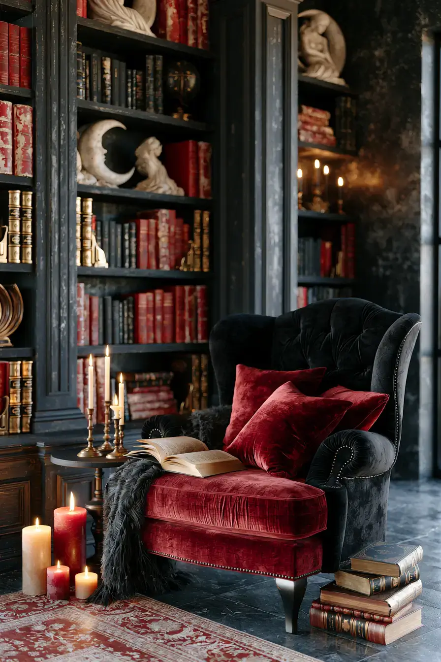 27 Whimsigoth Interior Design Ideas for a Magical Moody Home