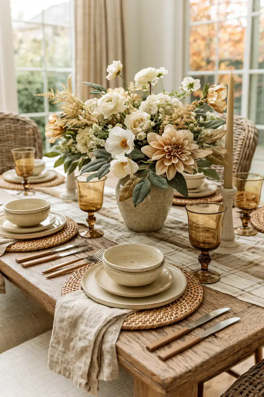 27 Fall Dining Table Decor Ideas for a Warm and Beautiful Gathering