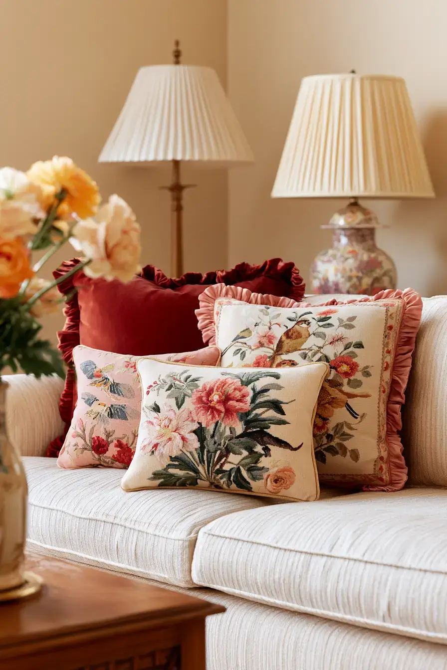 27 Grandmillennial Living Room Ideas For Charming Classic Style