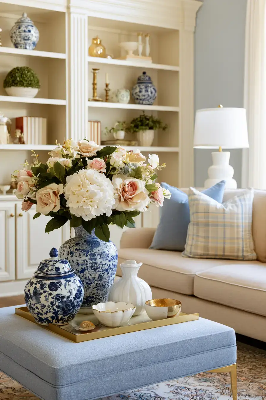 27 Grandmillennial Living Room Ideas For Charming Classic Style