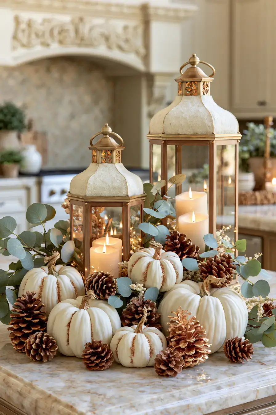 27 Fall Kitchen Island Decor Ideas for a Warm Seasonal Refresh