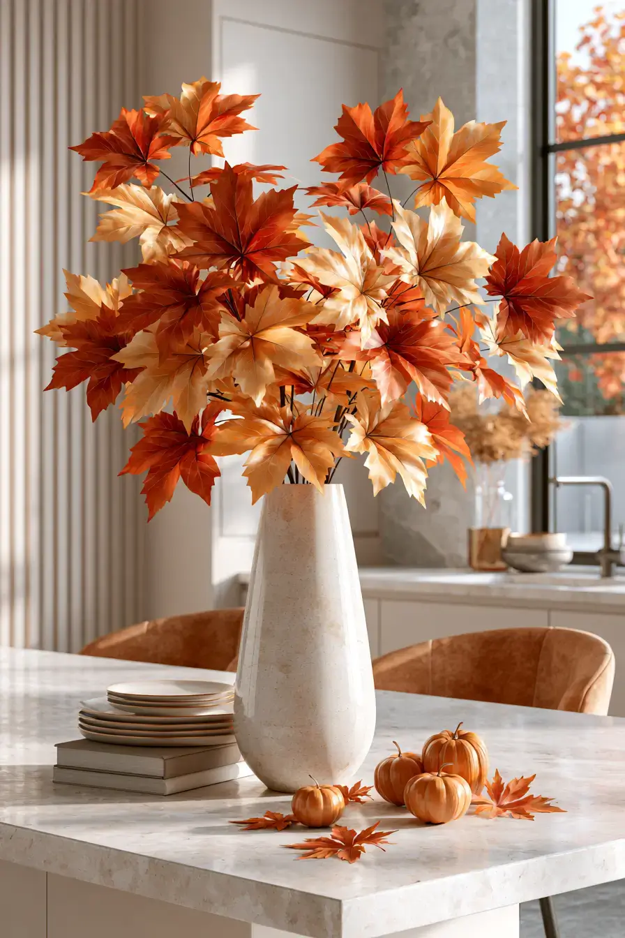 27 Fall Kitchen Island Decor Ideas for a Warm Seasonal Refresh