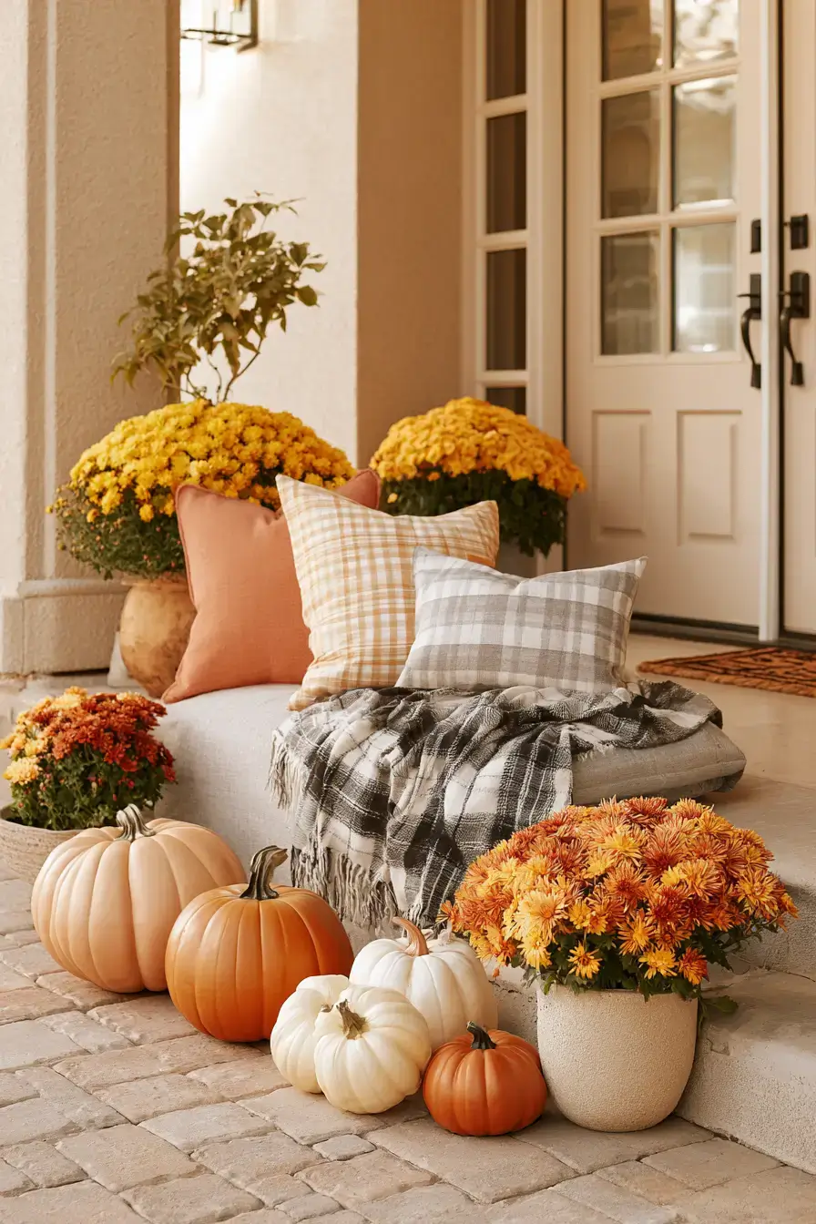 27 Cozy Fall Porch Ideas For Warm Seasonal Charm