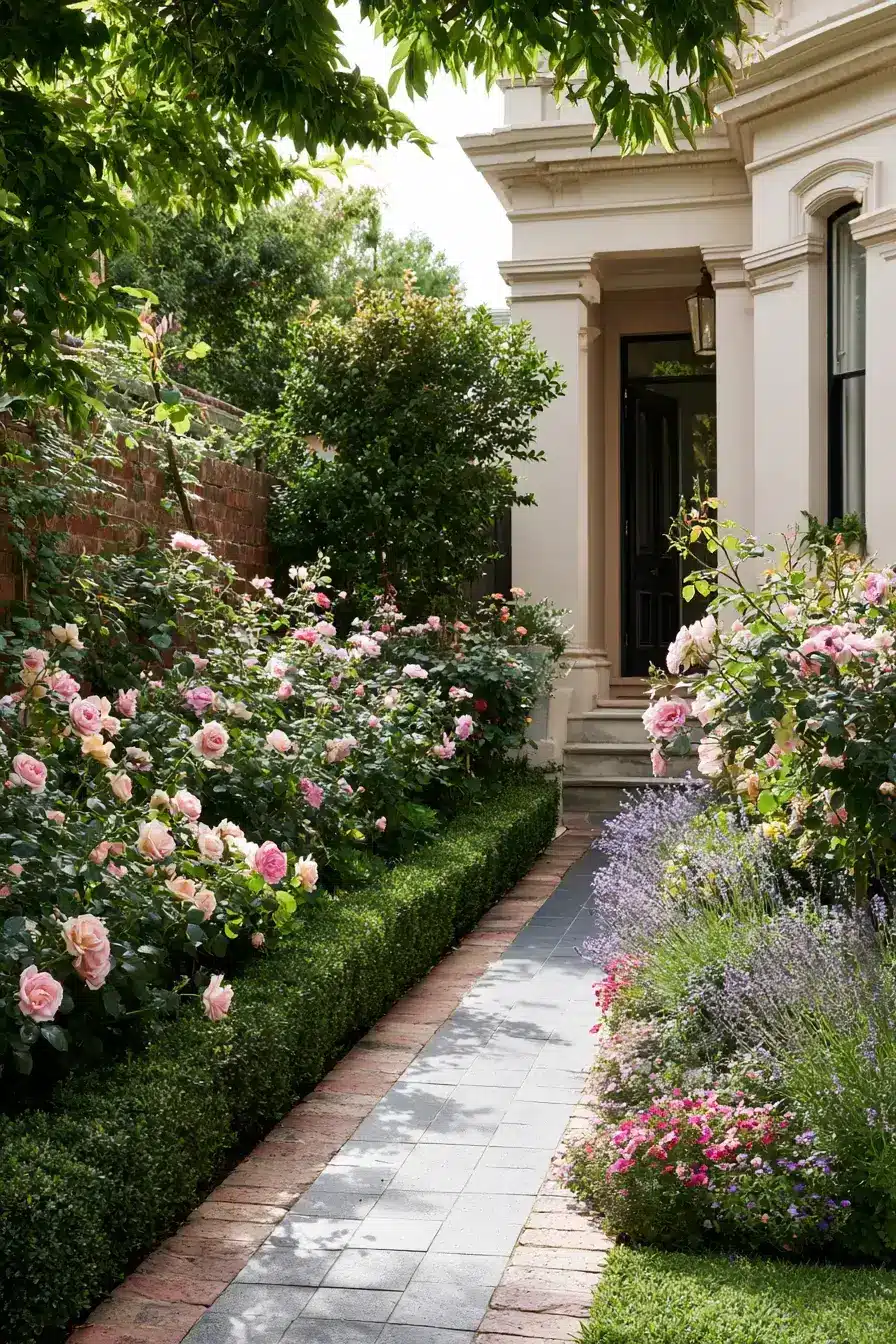 27 Victorian Terrace Front Garden Ideas For Charming Curb Appeal