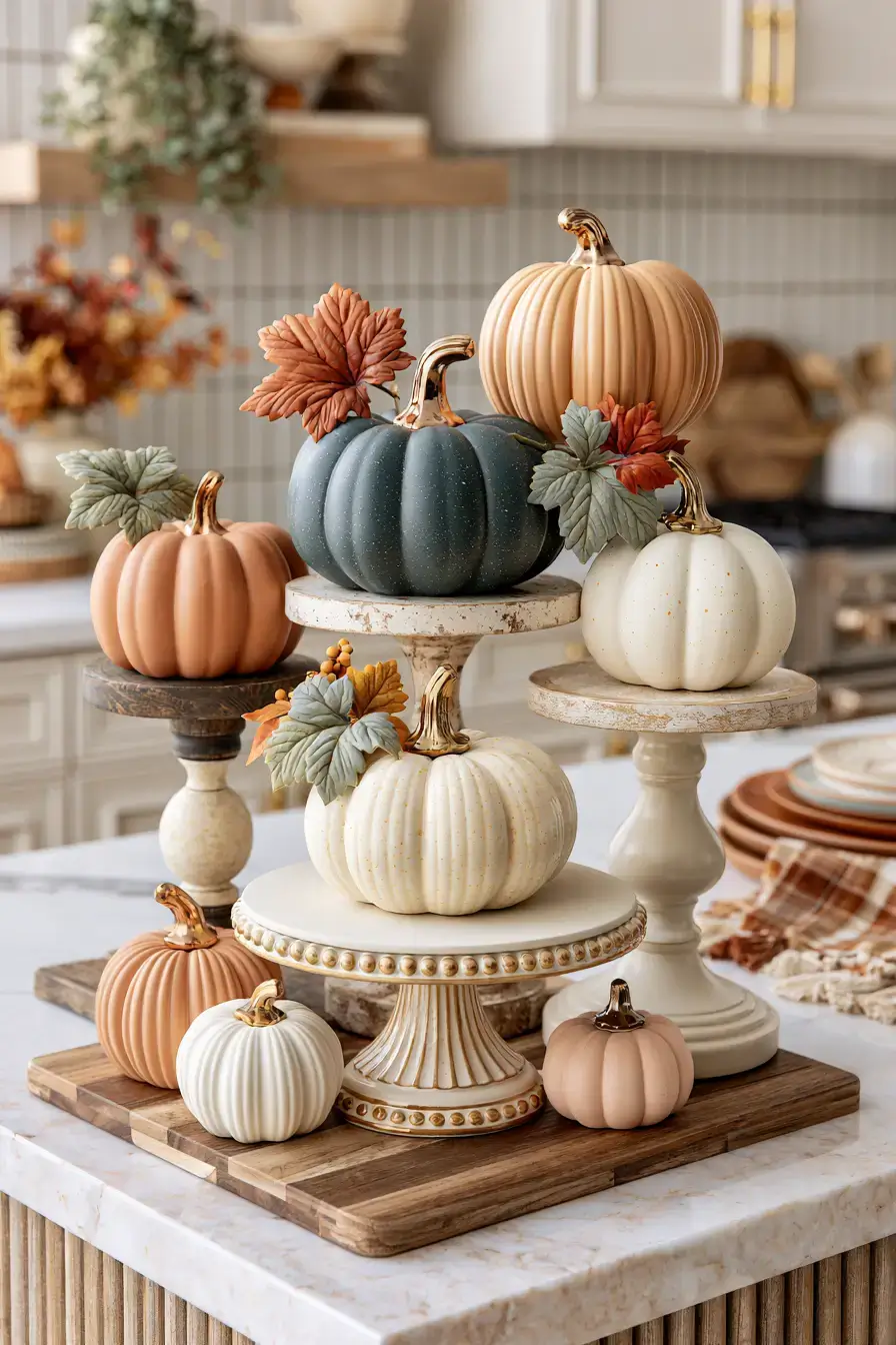 27 Fall Kitchen Island Decor Ideas for a Warm Seasonal Refresh