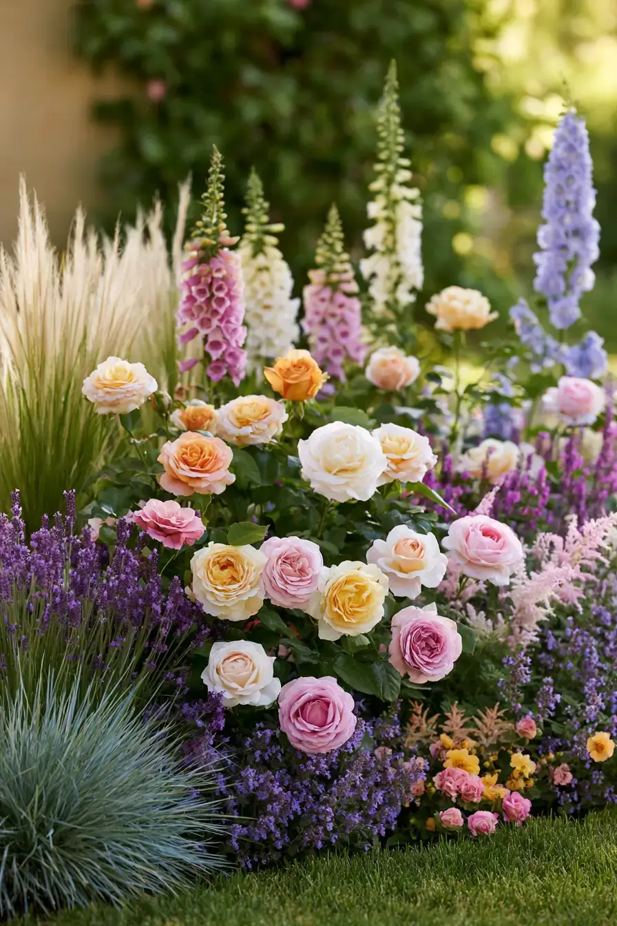 27 English Rose Garden Ideas For Romantic Cottage Charm
