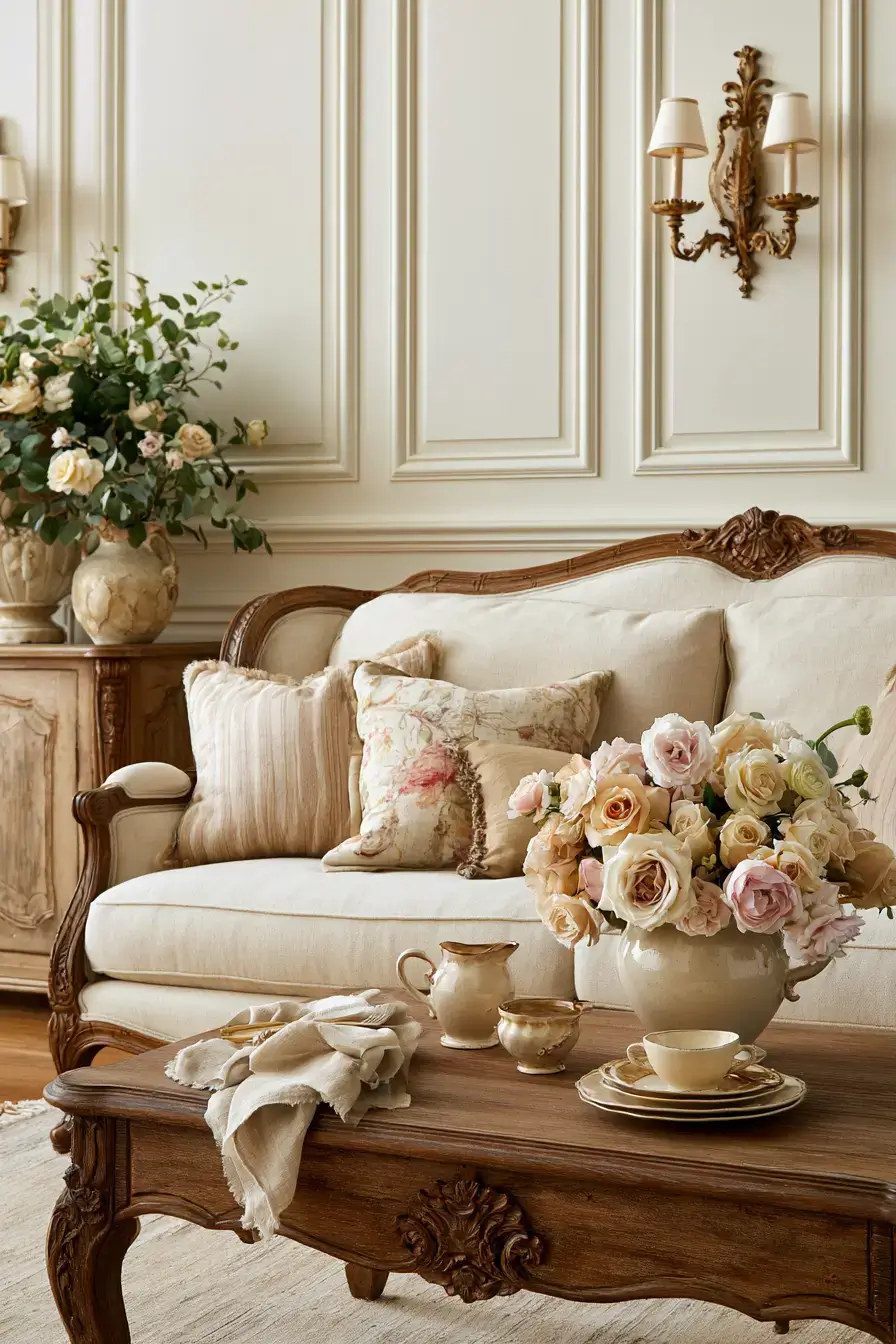 27 French Shabby Chic Decor Ideas For Soft Vintage Charm