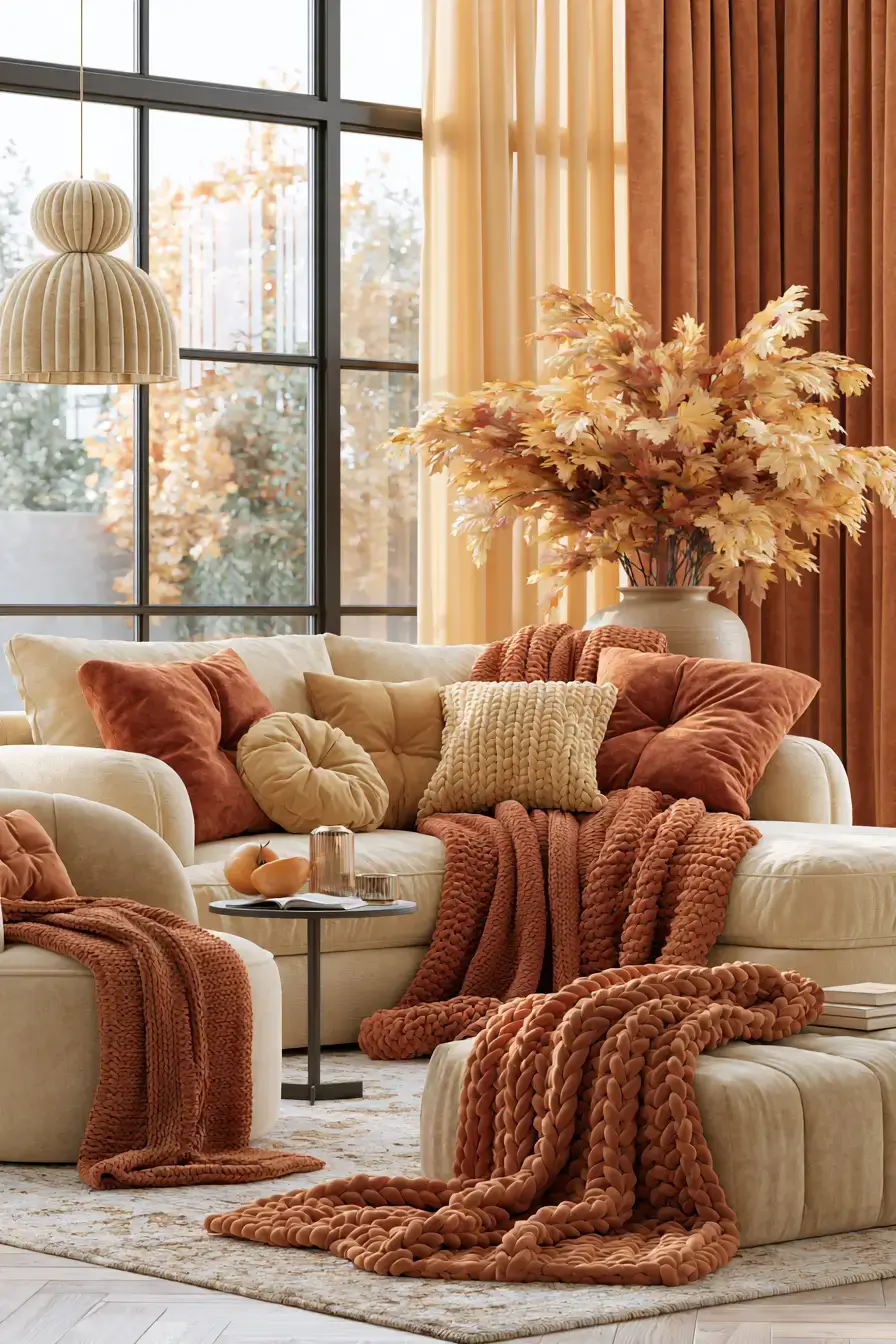 27 Cozy Fall Living Room Ideas That Bring Warmth and Comfort Home