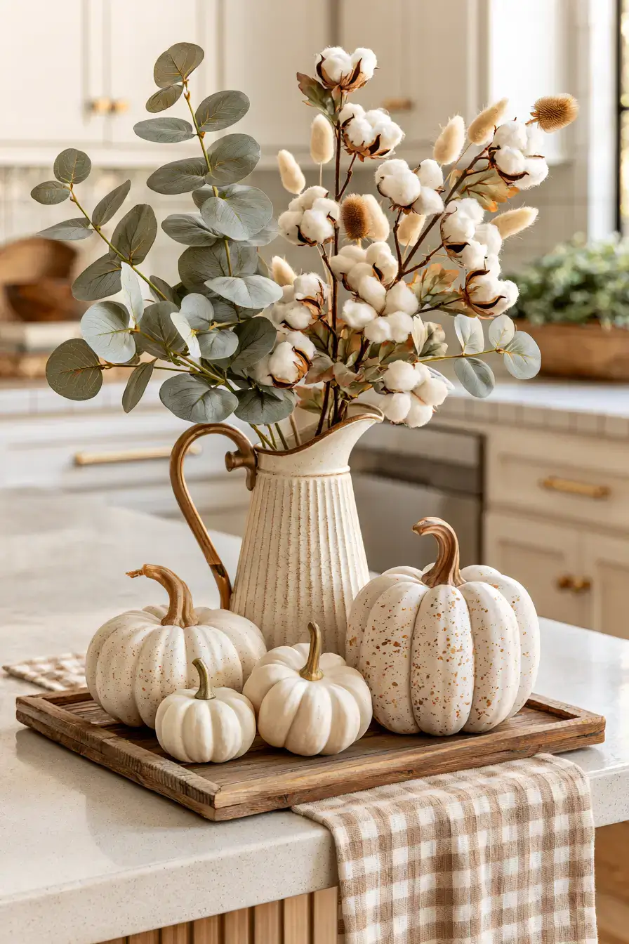 27 Fall Kitchen Island Decor Ideas for a Warm Seasonal Refresh