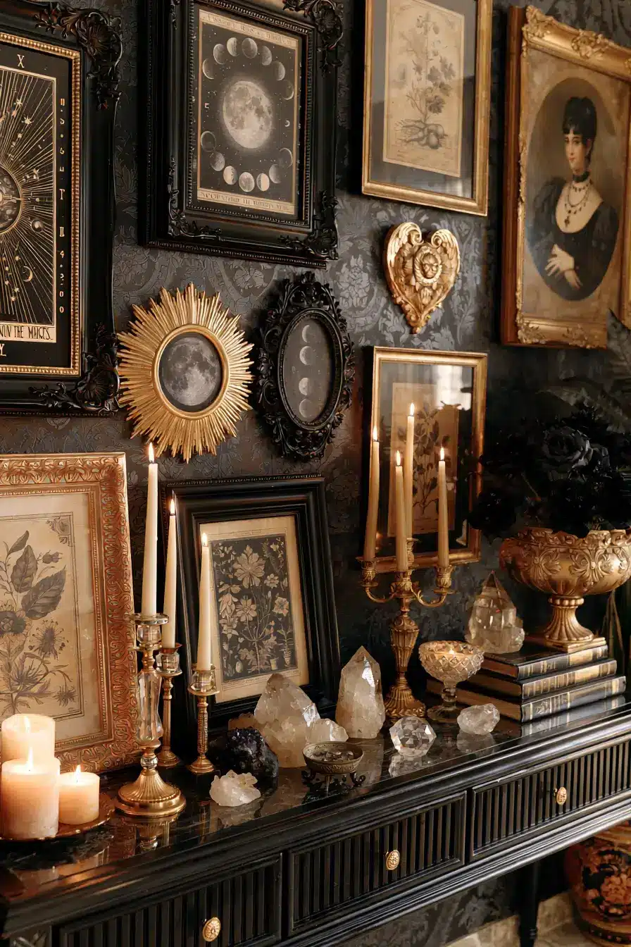27 Whimsigoth Interior Design Ideas for a Magical Moody Home