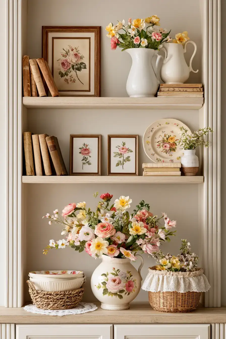 27 French Shabby Chic Decor Ideas For Soft Vintage Charm