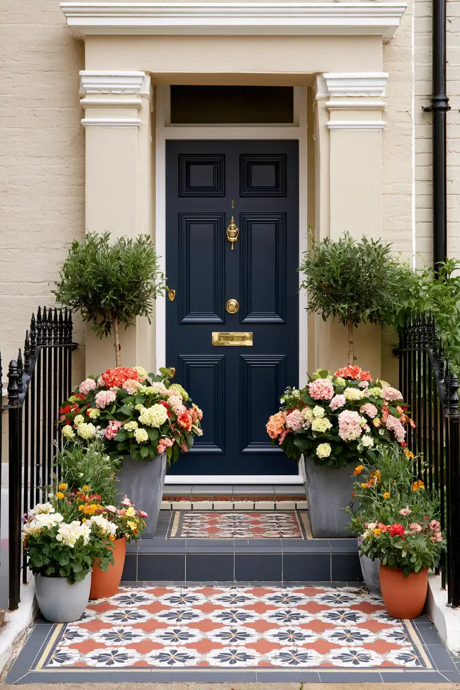 27 Victorian Terrace Front Garden Ideas For Charming Curb Appeal