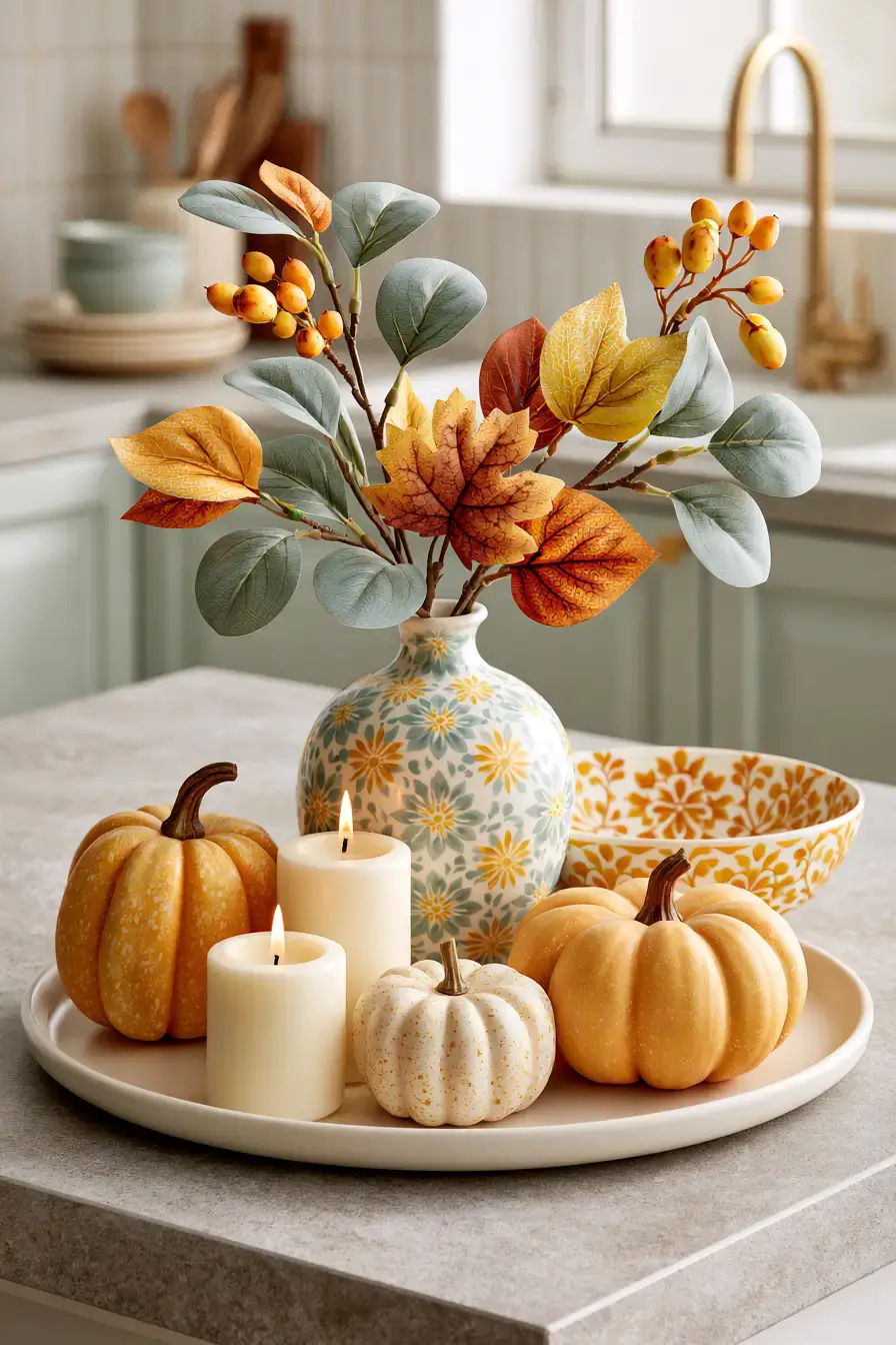 27 Fall Kitchen Island Decor Ideas for a Warm Seasonal Refresh