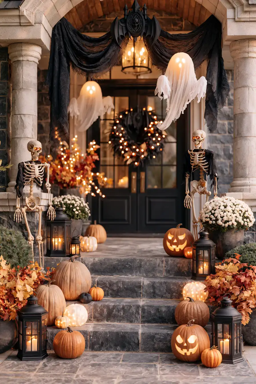 27 Halloween Porch Decorations That Create a Spooky Stylish Welcome