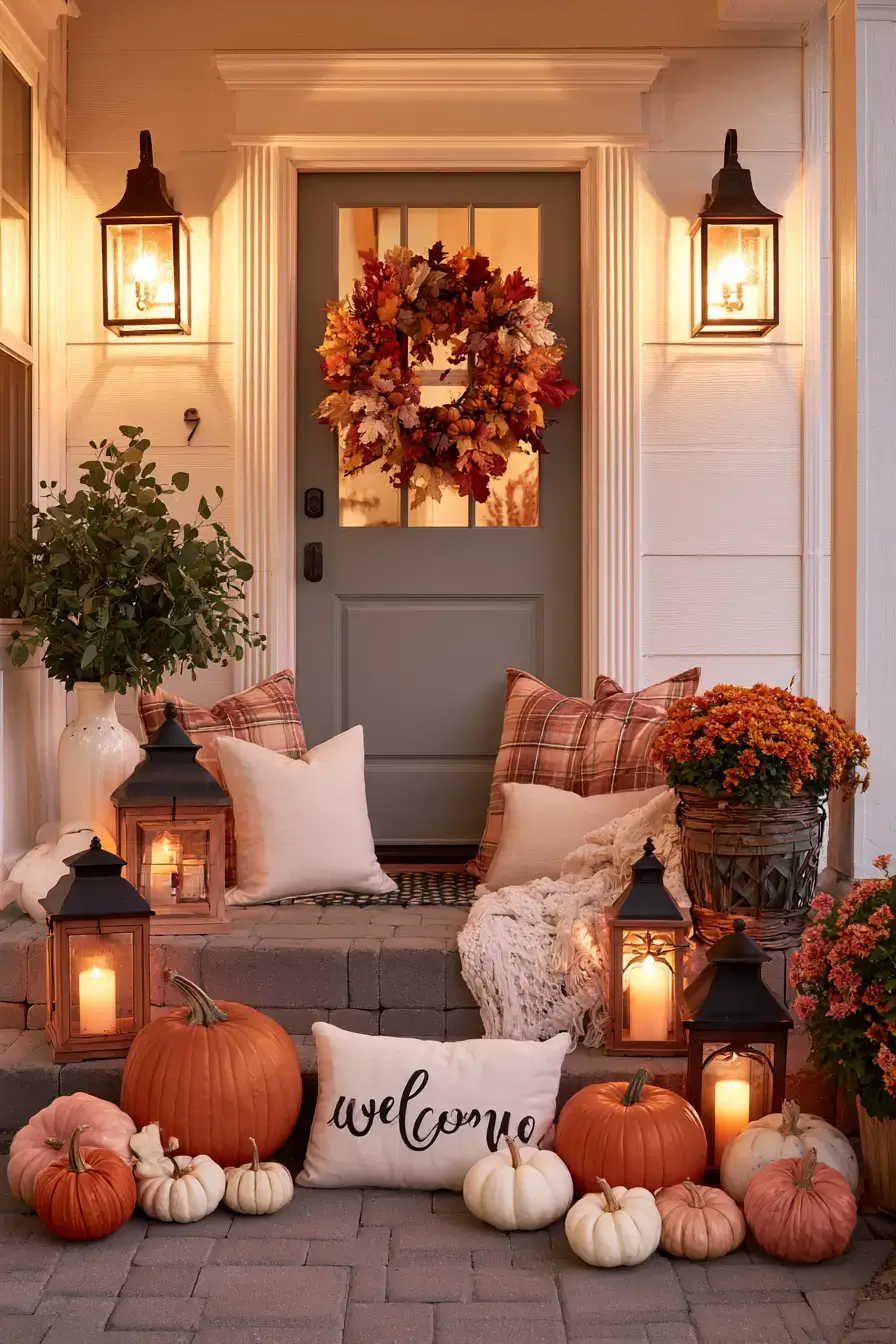 27 Cozy Fall Porch Ideas For Warm Seasonal Charm