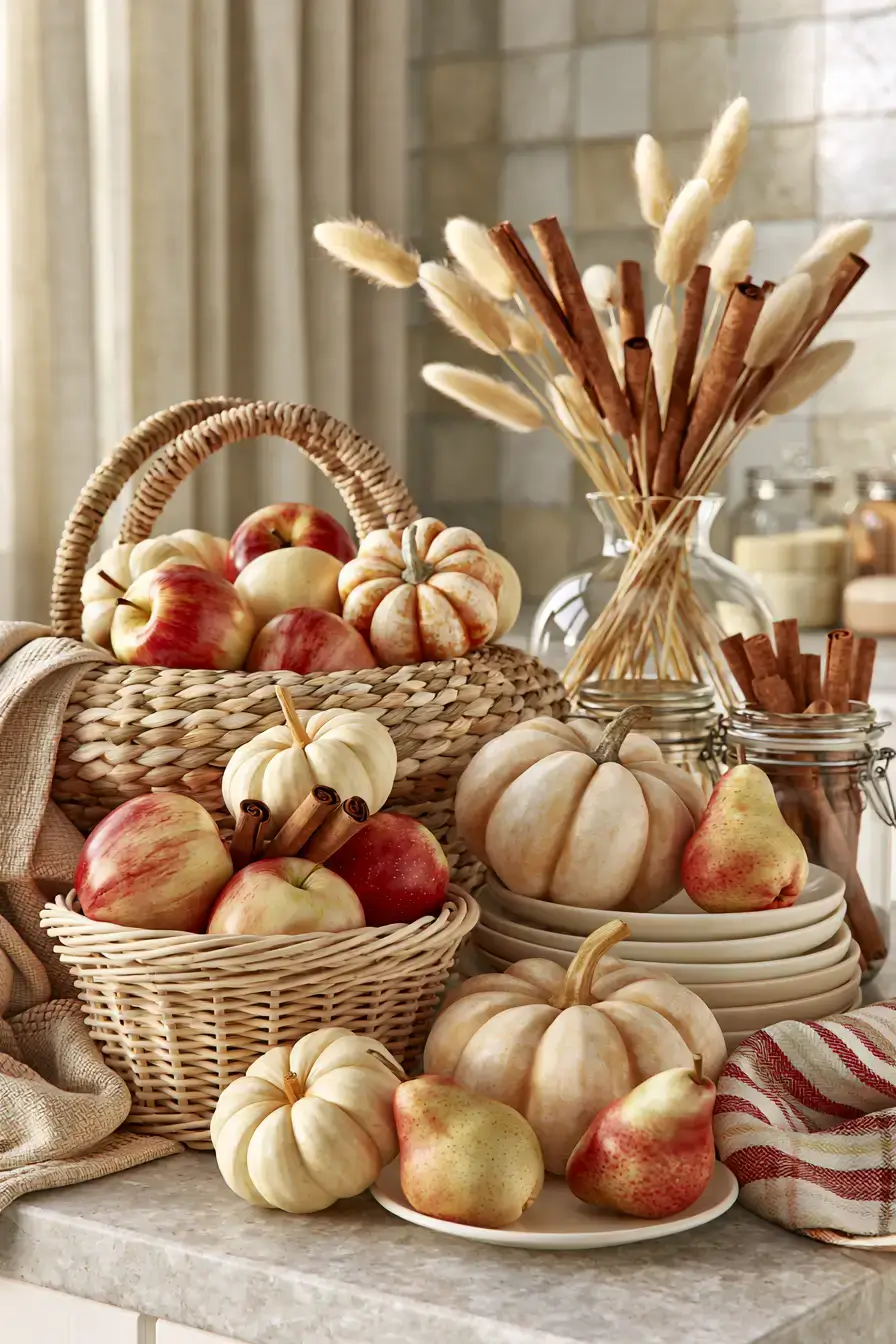 27 Fall Kitchen Island Decor Ideas for a Warm Seasonal Refresh