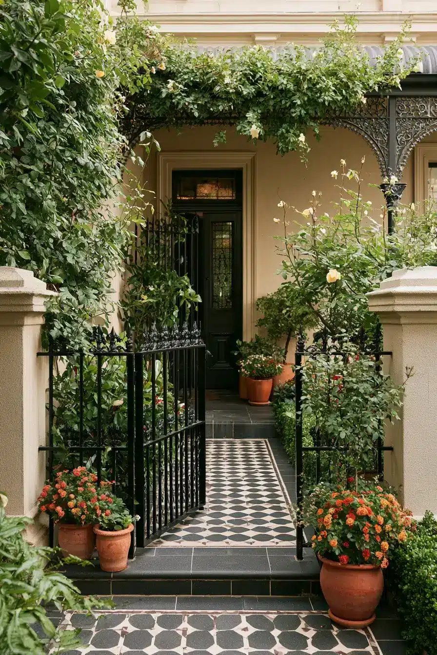 27 Victorian Terrace Front Garden Ideas For Charming Curb Appeal