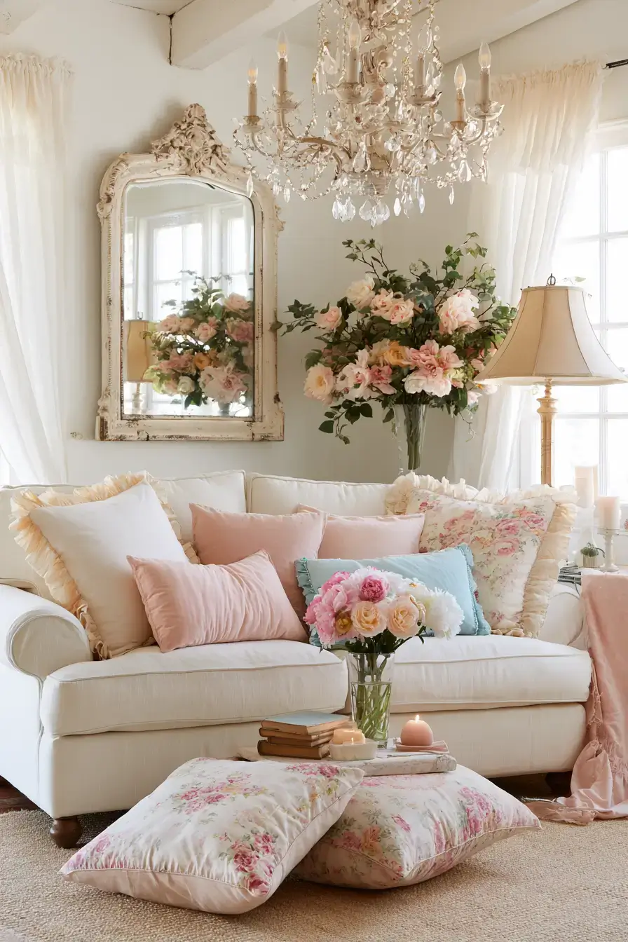 27 French Shabby Chic Decor Ideas For Soft Vintage Charm