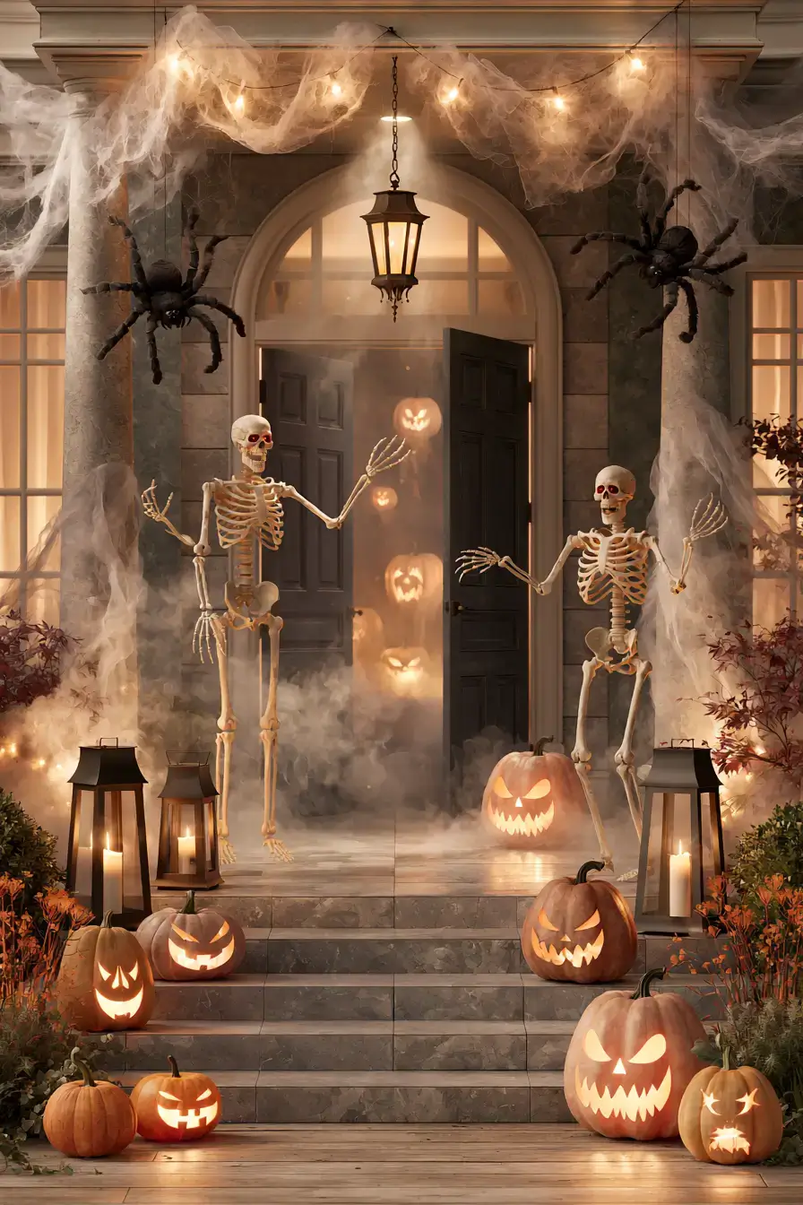 27 Halloween Porch Decorations That Create a Spooky Stylish Welcome