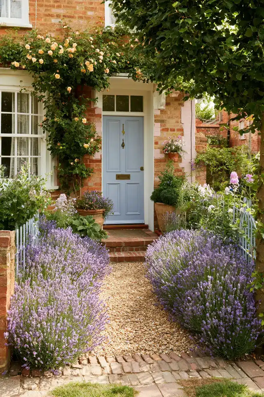 27 Victorian Terrace Front Garden Ideas For Charming Curb Appeal
