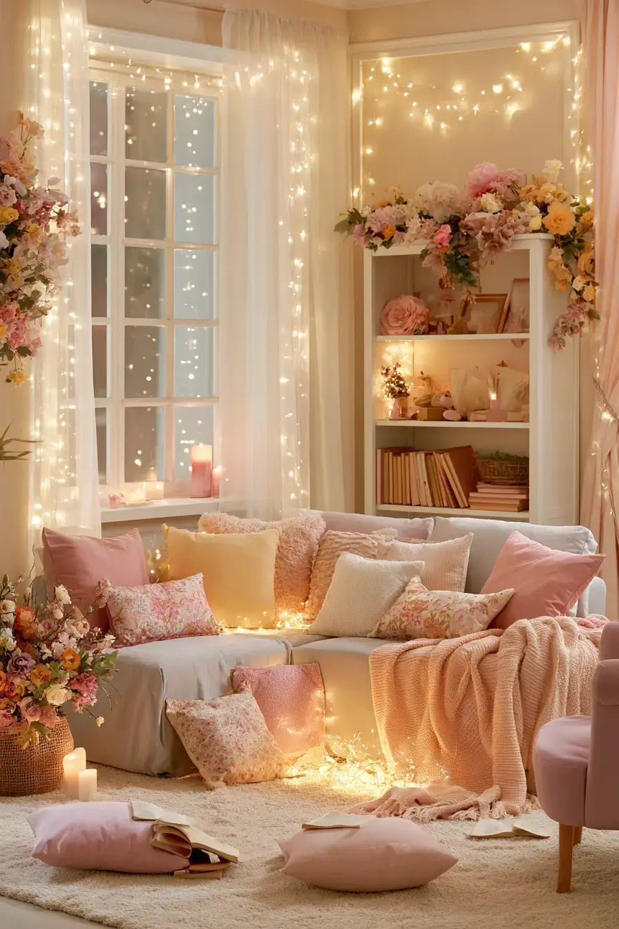 27 Fairycore Living Room Ideas For Whimsical Cozy Charm