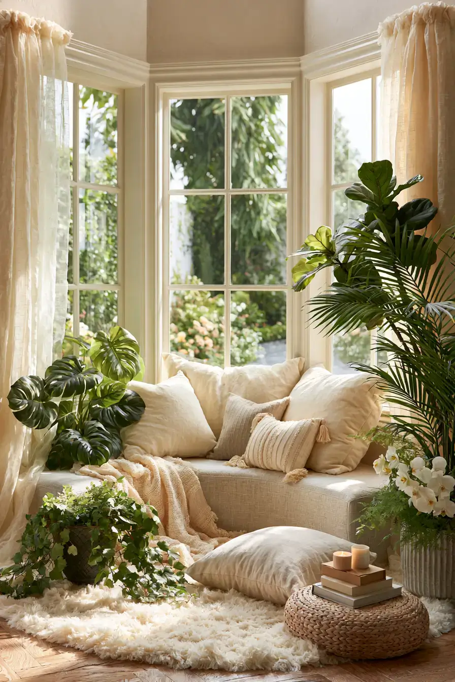 27 Window Reading Nook Ideas for a Cozy Dreamy Escape