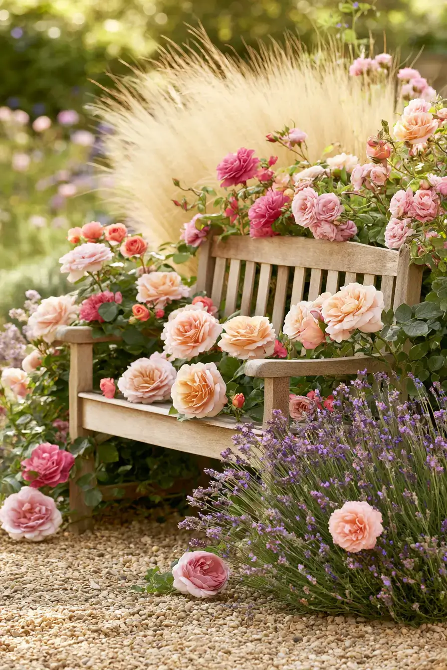 27 English Rose Garden Ideas For Romantic Cottage Charm
