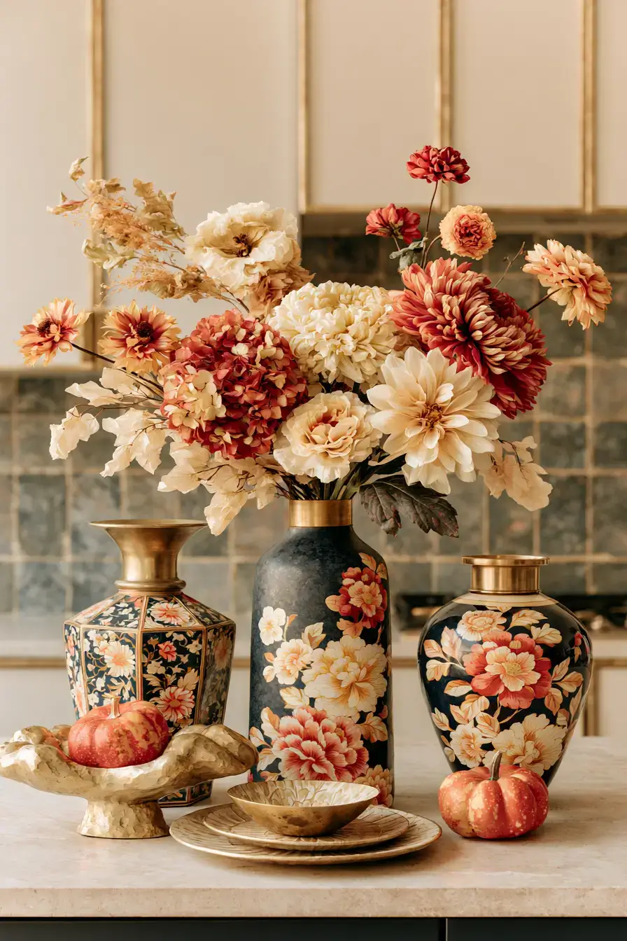 27 Fall Kitchen Island Decor Ideas for a Warm Seasonal Refresh