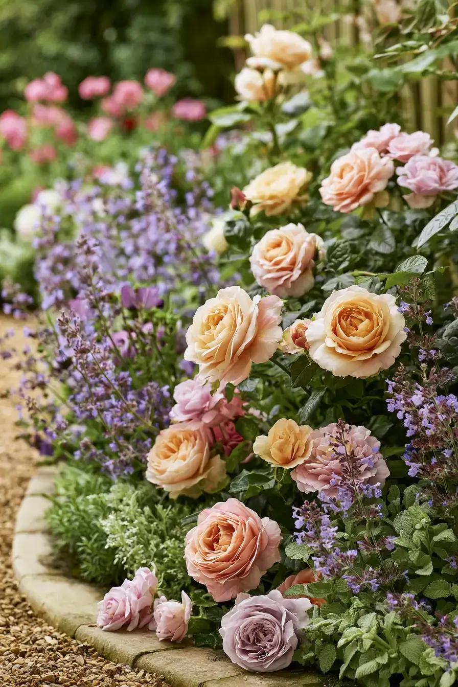 27 English Rose Garden Ideas For Romantic Cottage Charm