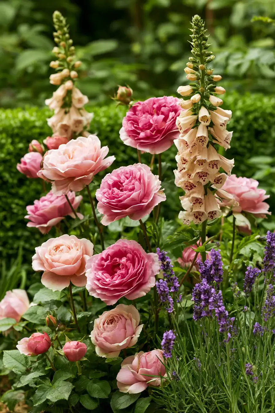 27 English Rose Garden Ideas For Romantic Cottage Charm