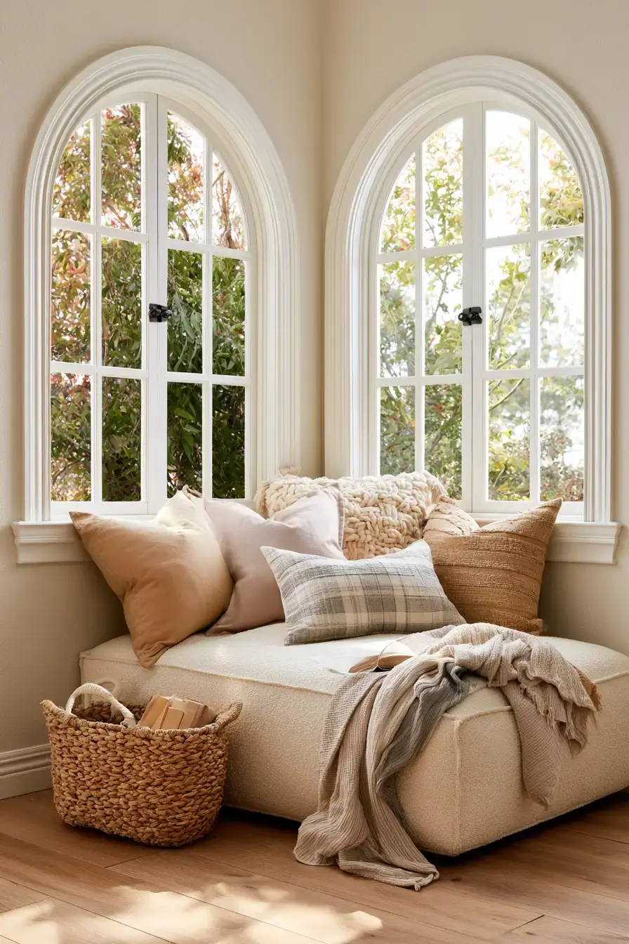 27 Window Reading Nook Ideas for a Cozy Dreamy Escape
