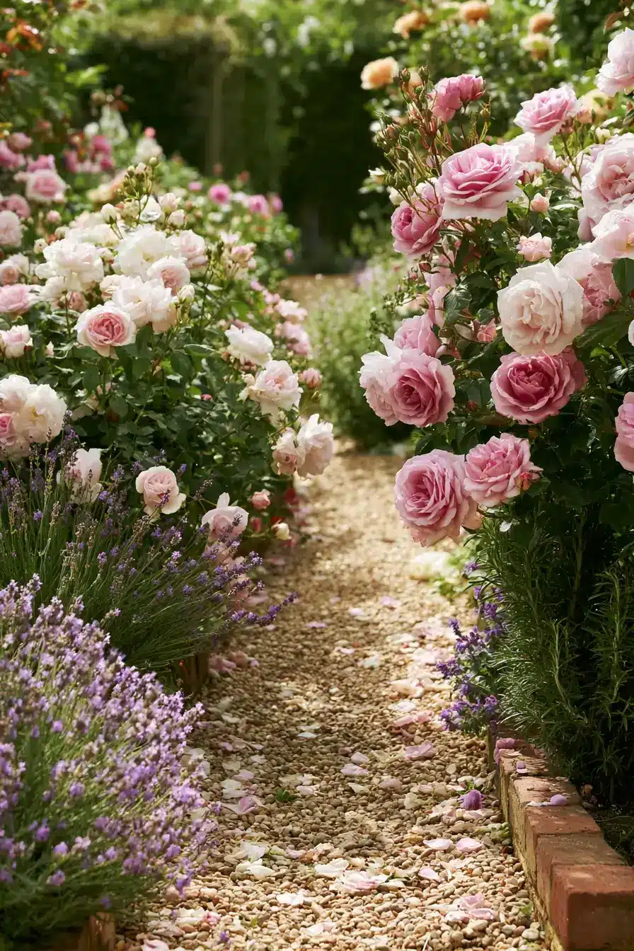27 English Rose Garden Ideas For Romantic Cottage Charm