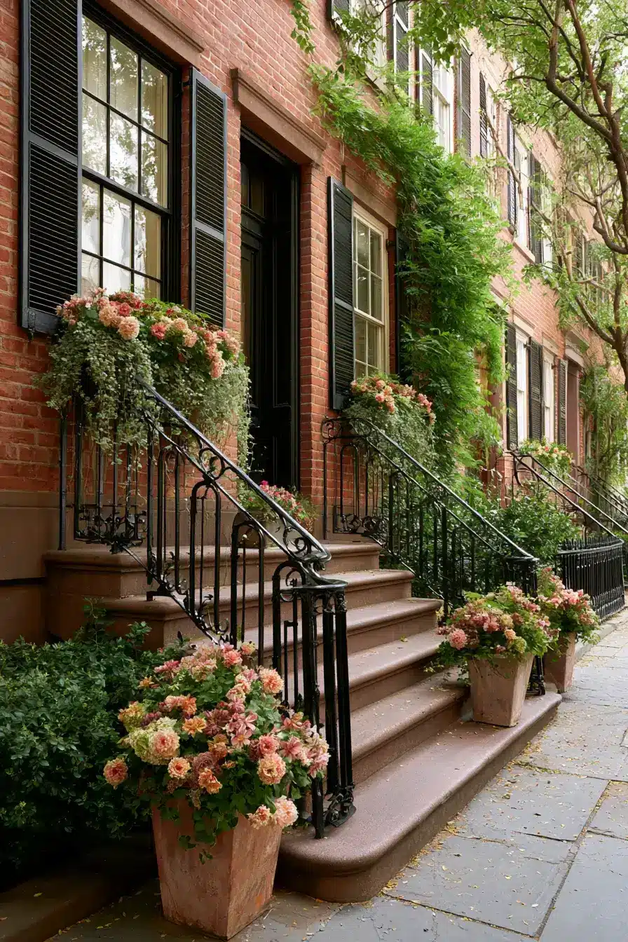 27 Victorian Terrace Front Garden Ideas For Charming Curb Appeal